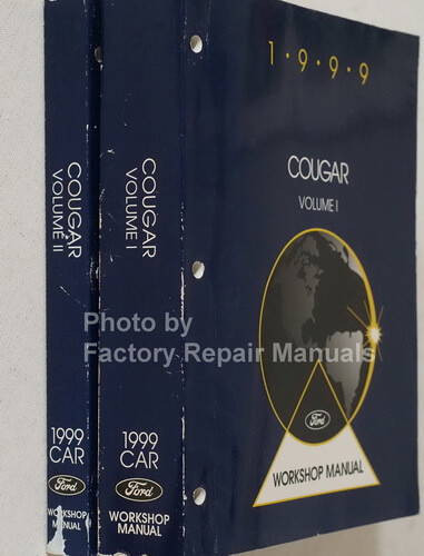 1999 Mercury Cougar Workshop Manuals