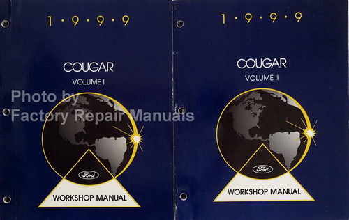 1999 Mercury Cougar Workshop Manuals