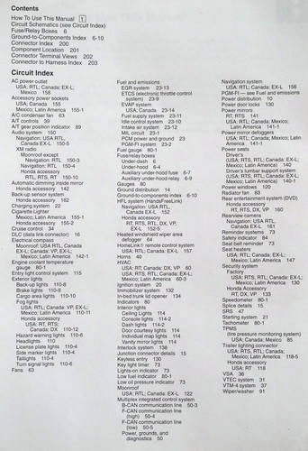 2009 2010 Honda Ridgeline Electrical Troubleshooting Manual