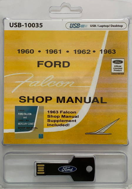 1960 1961 1962 and 1963 Ford Falcon Shop Manual
