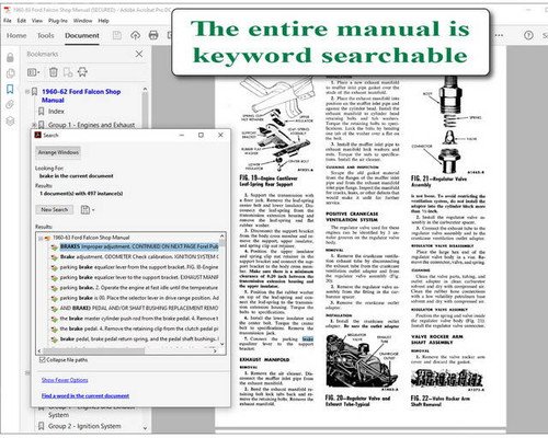 1960 1961 1962 and 1963 Ford Falcon Shop Manual