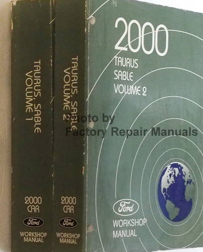 2000 Ford Taurus Mercury Sable Workshop Manual Volume 1, 2