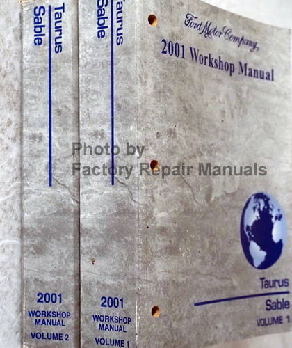 2001 Ford Taurus Mercury Sable Workshop Manual Volume 1 and 2