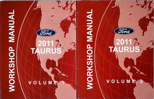 2011 Ford Taurus Workshop Manual Volume 1, 2
