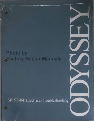 Honda 1999-2004 Odyssey Electrical Troubleshooting Manual