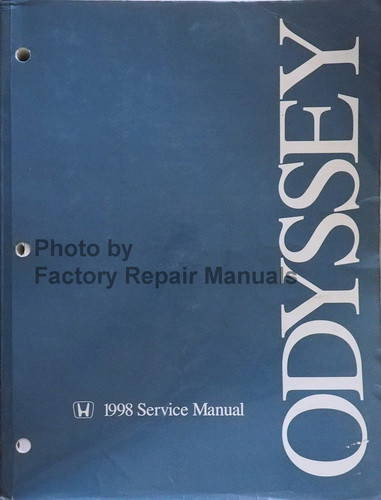 1998 Honda Odyssey Service Manual