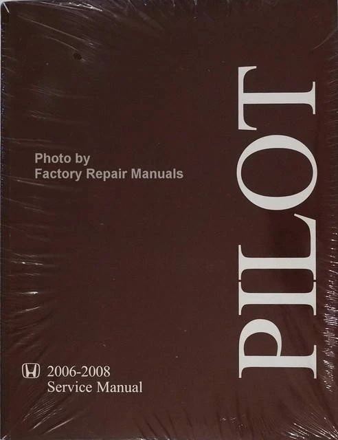 2006-2008 Honda Pilot Service Manual
