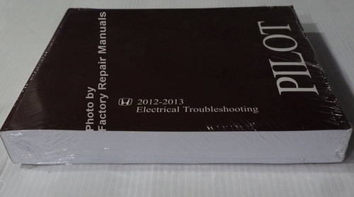 2012 2013 Honda Pilot Electrical Troubleshooting Manual Spine View