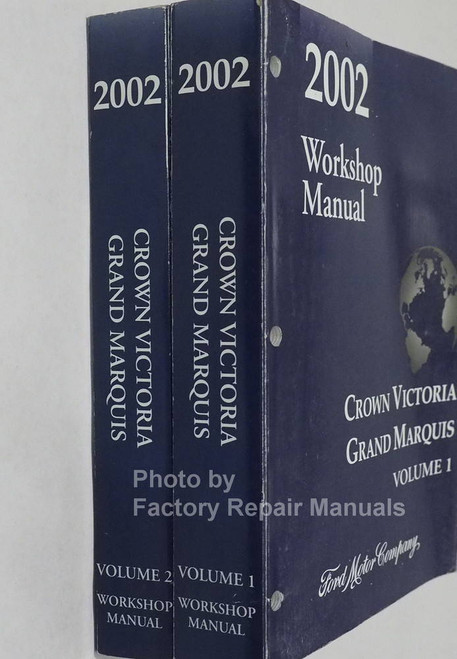 2002 Ford Crown Victoria Grand Marquis Workshop Manual Volume 1, 2