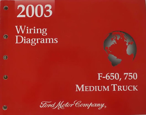 2003 Ford F650 F750 Medium Truck Wiring Diagrams