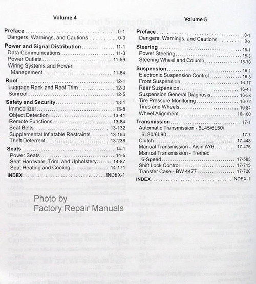 2012 GM D-Car Cadillac CTS/CTS-V Service Manual Table of Contents 2