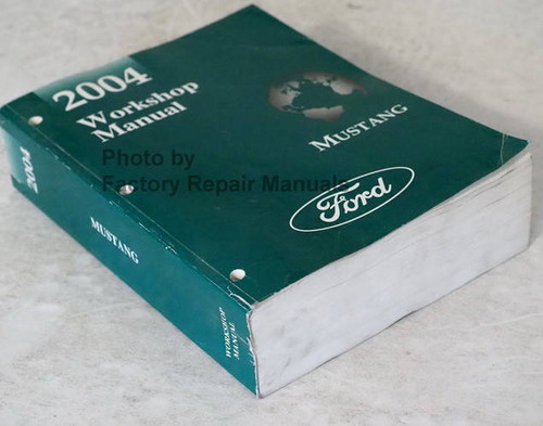 2004 Ford Mustang Workshop Manual 