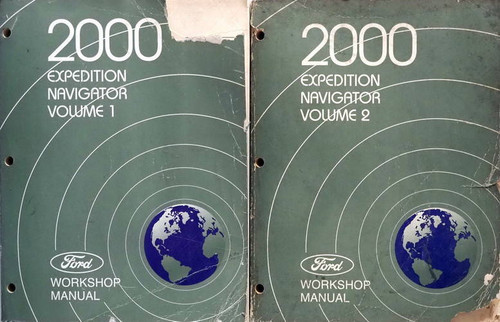 2000 Ford Expedition Lincoln Navigator Workshop Manuals Volume 1, 2