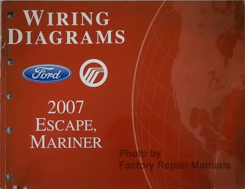 2007 Ford Escape Mercury Mariner Wiring Diagrams  
