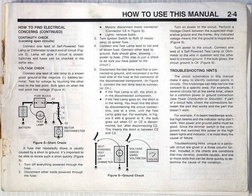 1992 Aerostar Ford Electrical & Vacuum Troubleshooting Manual