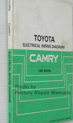 1989 Toyota Camry Electrical Wiring Diagrams