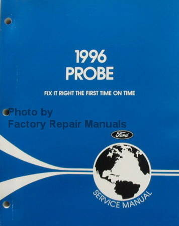 1996 Ford Probe Service Manual