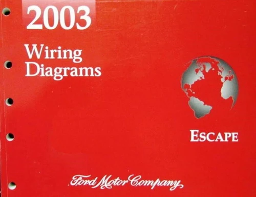 2003 Ford Escape Wiring Diagrams 