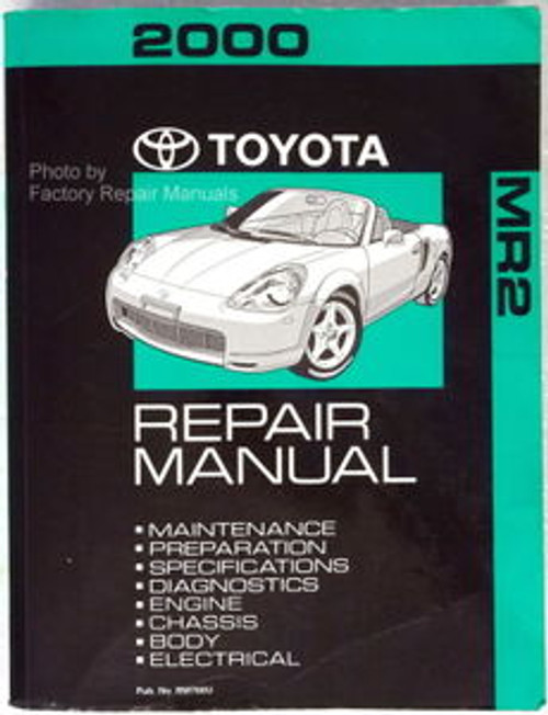 2000 Toyota MR2 Spyder Repair Manual 