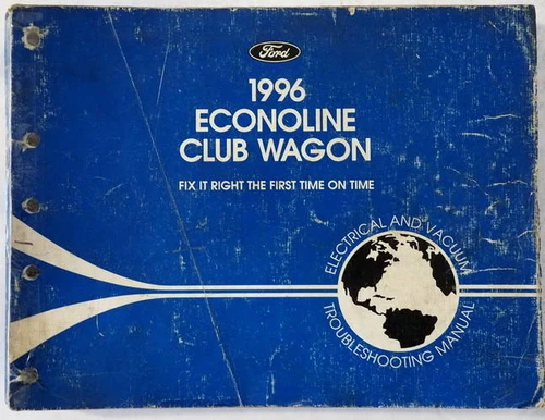 1996 Ford Econoline Club Wagon Electrical & Vacuum Troubleshooting Manual