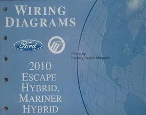 2010 Ford Escape Mercury Mariner Electrical Wiring Diagrams