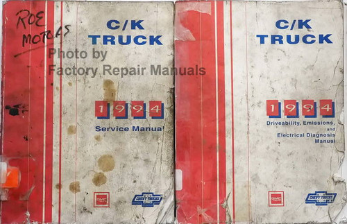 C/K Truck 1994 Service Manual GMC Chevrolet