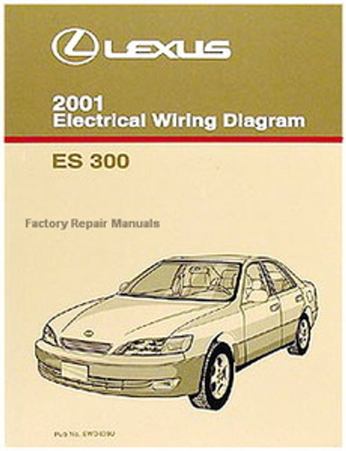 2001 Lexus ES300 Electrical Wiring Diagrams - Original ES 300 Manual