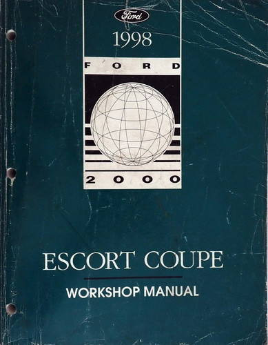 1998 Ford Escort ZX2 Coupe Workshop Manual