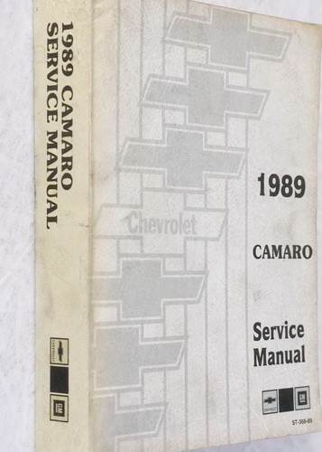1989 Chevy Camaro Service Manual