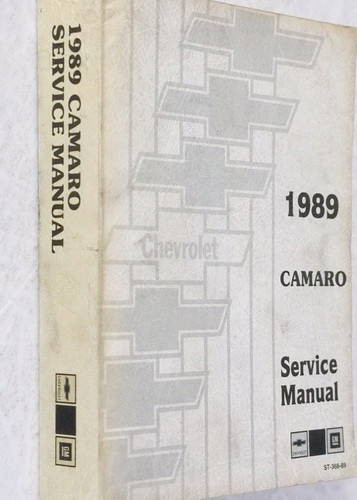 1989 Chevy Camaro Service Manual