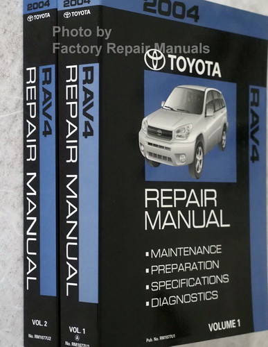 2004 Toyota RAV4 Repair Manual Volume 1, 2