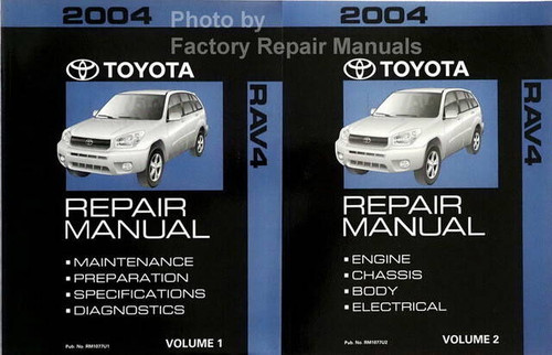 2004 Toyota RAV4 Repair Manual Volume 1, 2