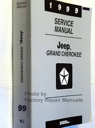 1999 Service Manual Jeep Grand Cherokee Spine View
