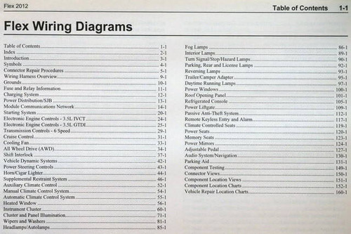 2012 Ford Flex Wiring Diagrams