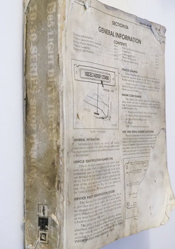 1985 Chevrolet 10-30 Series Light Duty Truck Shop Manual