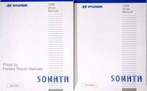 1998 Hyundai Sonata Shop Manual Volume 1, 2