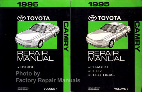 1995 Toyota Repair Manual Volume 1 and 2