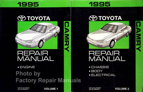 1995 Toyota Repair Manual Volume 1 and 2