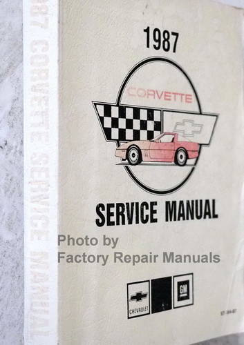 1987 Corvette Service Manual