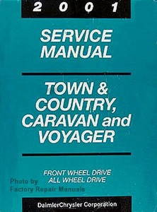 2001 Service Manual Town & Country, Caravan and Voyager