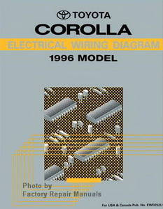 Toyota Corolla Electrical Wiring Diagrams 1996 Model