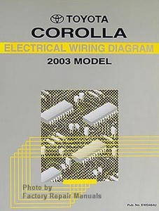 2003 Toyota Corolla Electrical Wiring Diagrams