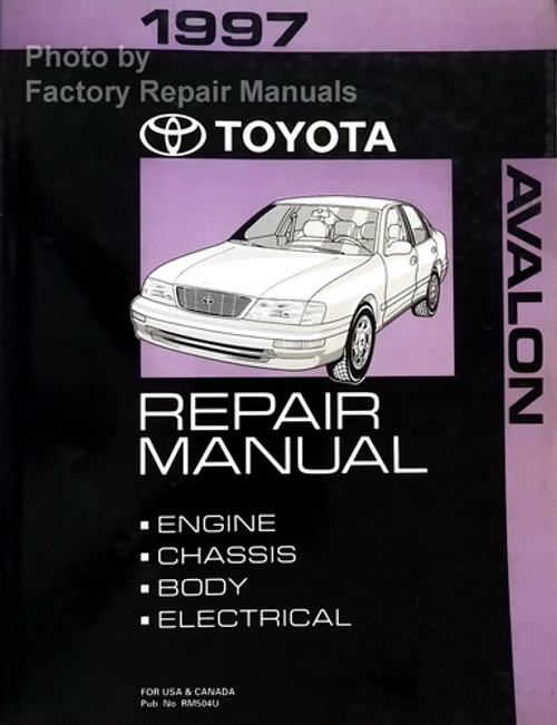 1997 Toyota Avalon Repair Manual