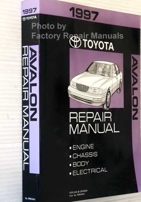 1997 Toyota Avalon Repair Manual Spine View
