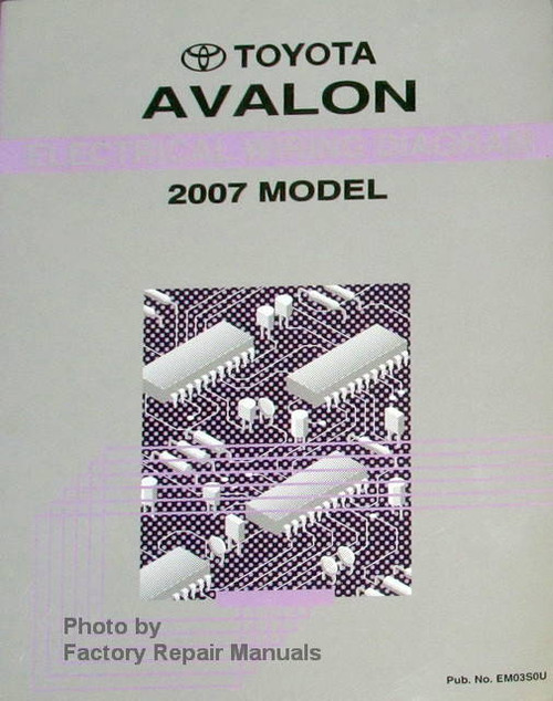 2007 Toyota Avalon Electrical Wiring Diagrams