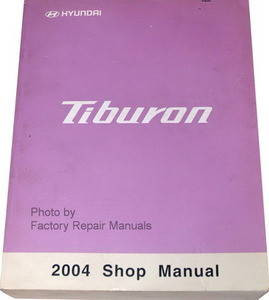 Hyundai Tiburon 2004 Shop Manual