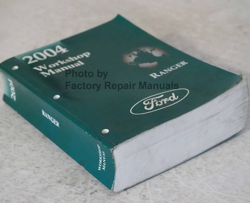 2004 Ford Ranger Workshop Manual 