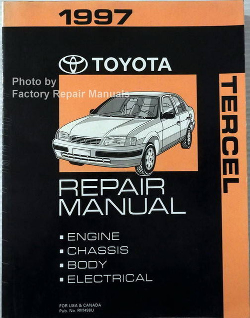 1997 Toyota Tercel Repair Manual
