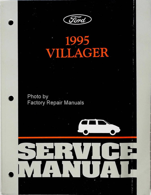 1995 Mercury Villager Service Manual