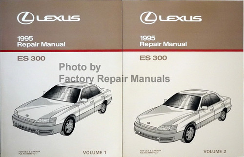 1995 Lexus ES 300 Repair Manual Volume 1, 2